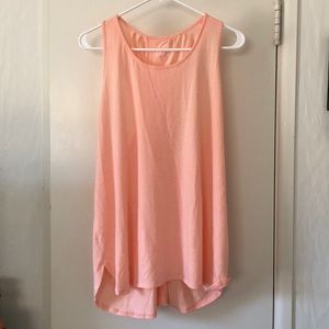 Peach Workout Tank Top